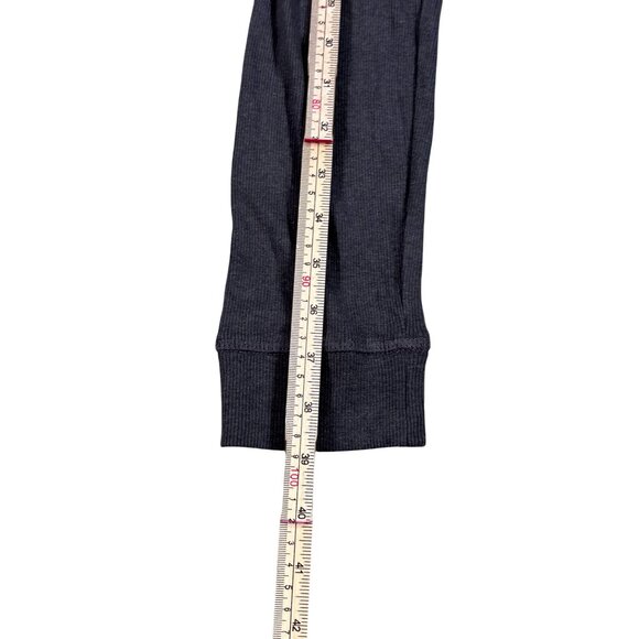 H&M Mama Maternity Leggings Medium Charcoal Gray Cotton Viscose Blend - Picture 5 of 15